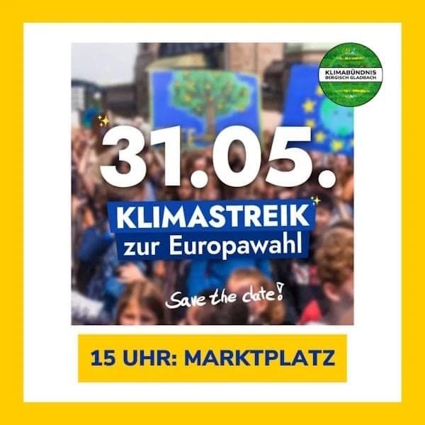 Klimastreik zur Europawahl – 31. Mai 2024